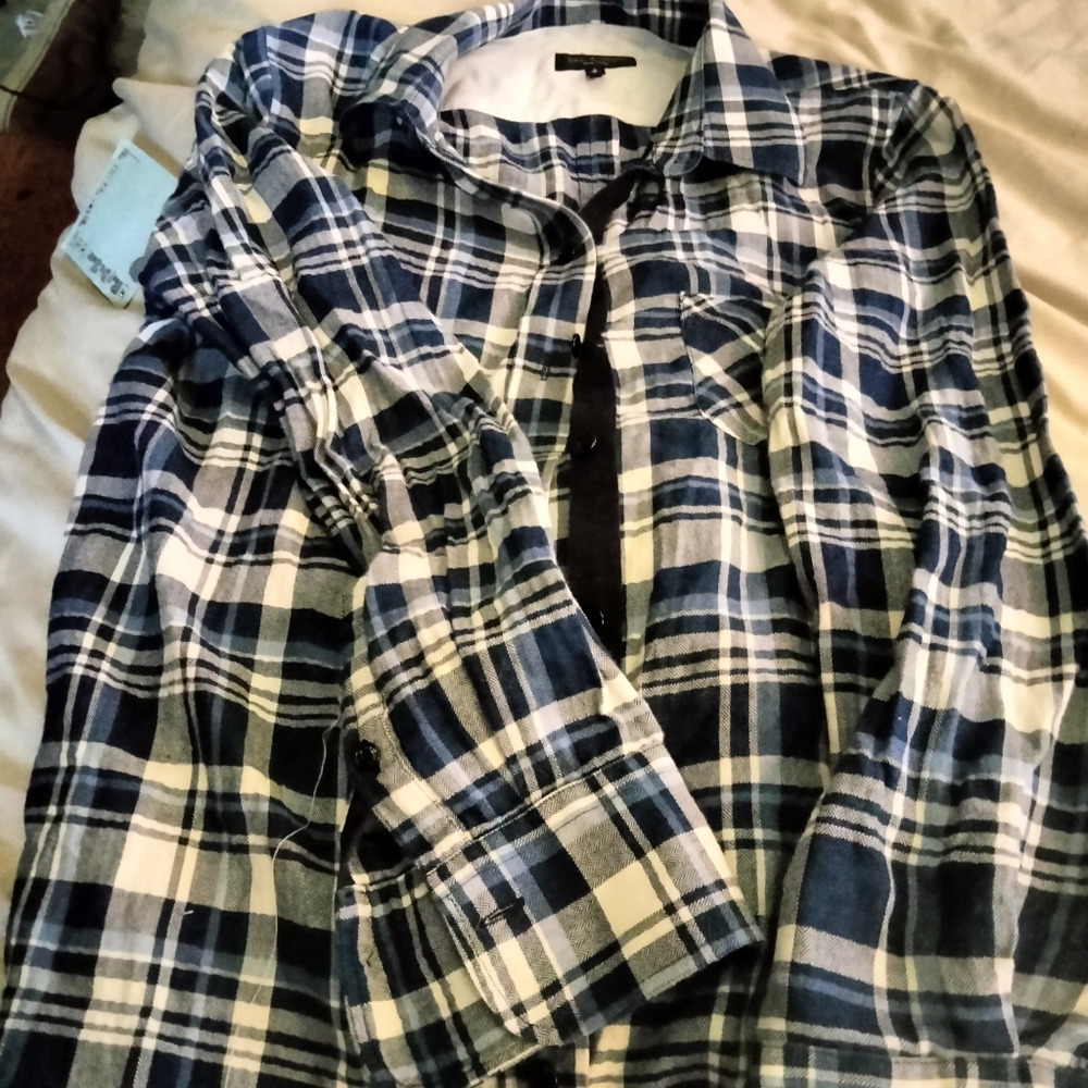 Rag n Bone long sleeve button up shirt size s